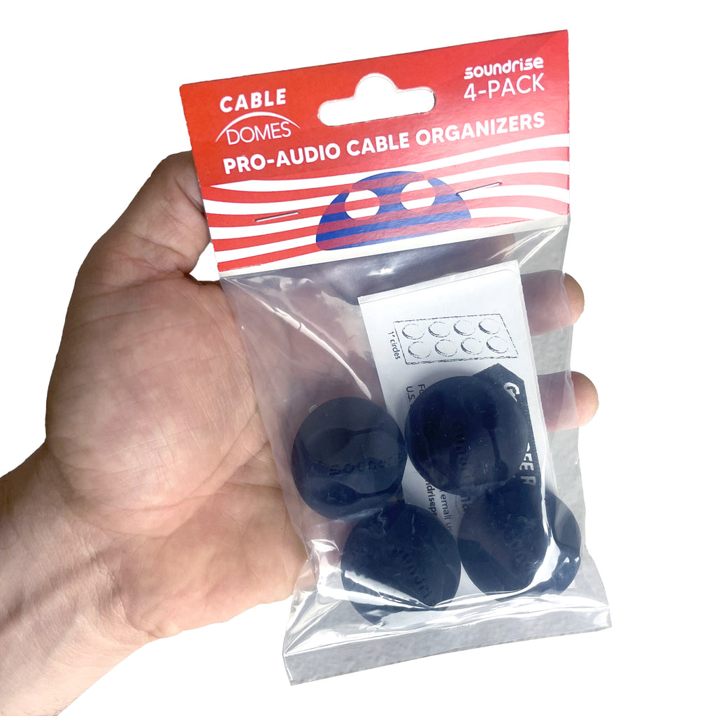 Cable DOMES - Pro-Audio Cable Management Solution 4-Pack - Soundrise