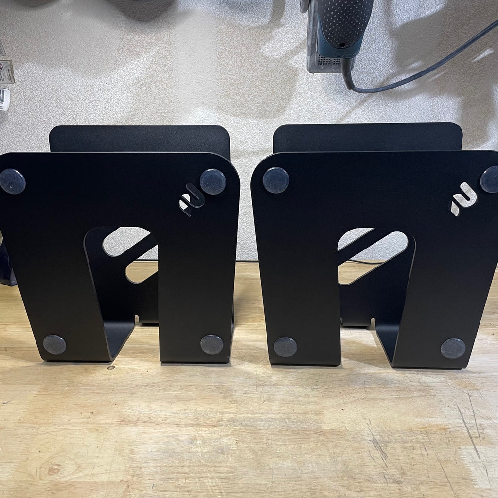 B-Stock BIG-5 Large Studio Monitor Stands | Pair Black - Soundrise