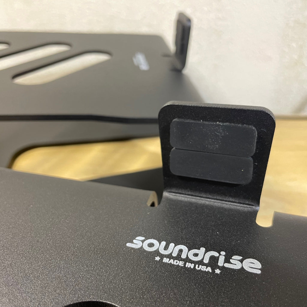 B-Stock BIG-5 Large Studio Monitor Stands | Pair Black - Soundrise