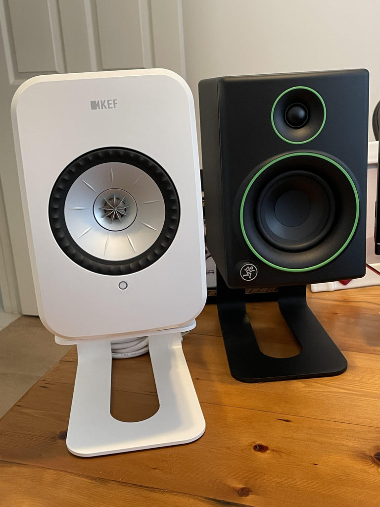 Soundrise PRO-5 Speaker Stand | One Stand Only - Desk or Floor Stand for Sonos Play Five - Decouple Your Bluetooth Speaker to Reduce Vibrations - Soundrise