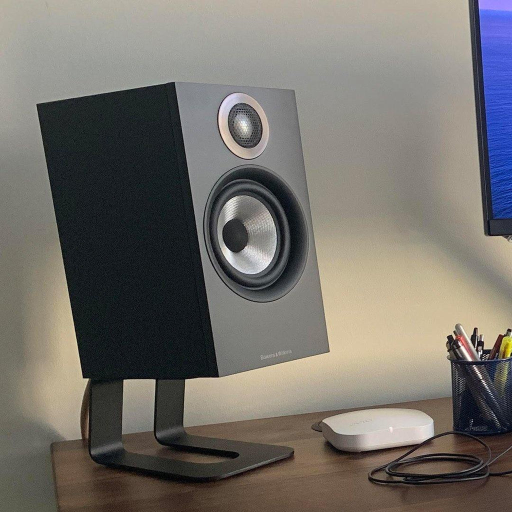 Soundrise PRO-5 Speaker Stand | One Stand Only - Desk or Floor Stand for Sonos Play Five - Decouple Your Bluetooth Speaker to Reduce Vibrations - Soundrise