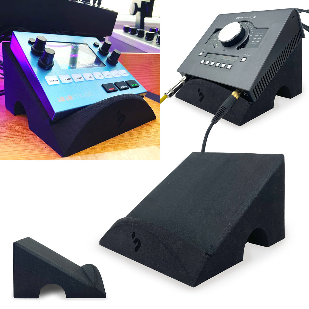 PEDAL STAND 6 x 6 inch Perfect Foam Angle for UA Apollo Twin Audio Interface FX Pedals - Soundrise