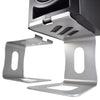 PRO-9 Studio Monitor Stands 9" Black Vibration Absorption Desktop DJ Reference Speaker Stands 2-Pack Made in USA Pair - Soundrise